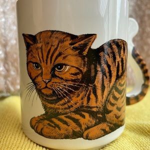 Tiger cat tea / coffee cup